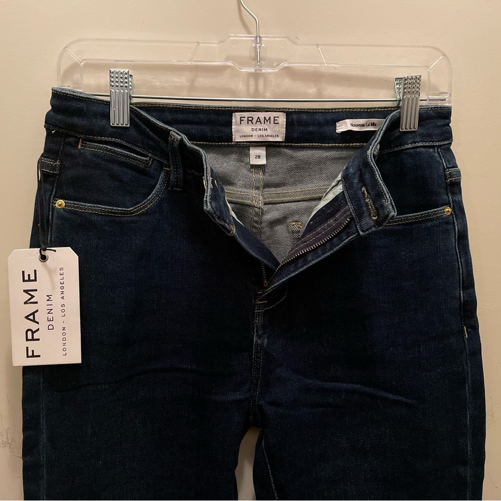 💙 NWT FRAME jeans mid-rise stretch flare
